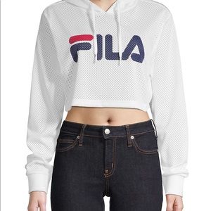 Fila Cropped Hoodie